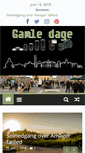 Mobile Screenshot of gamle-dage.dk